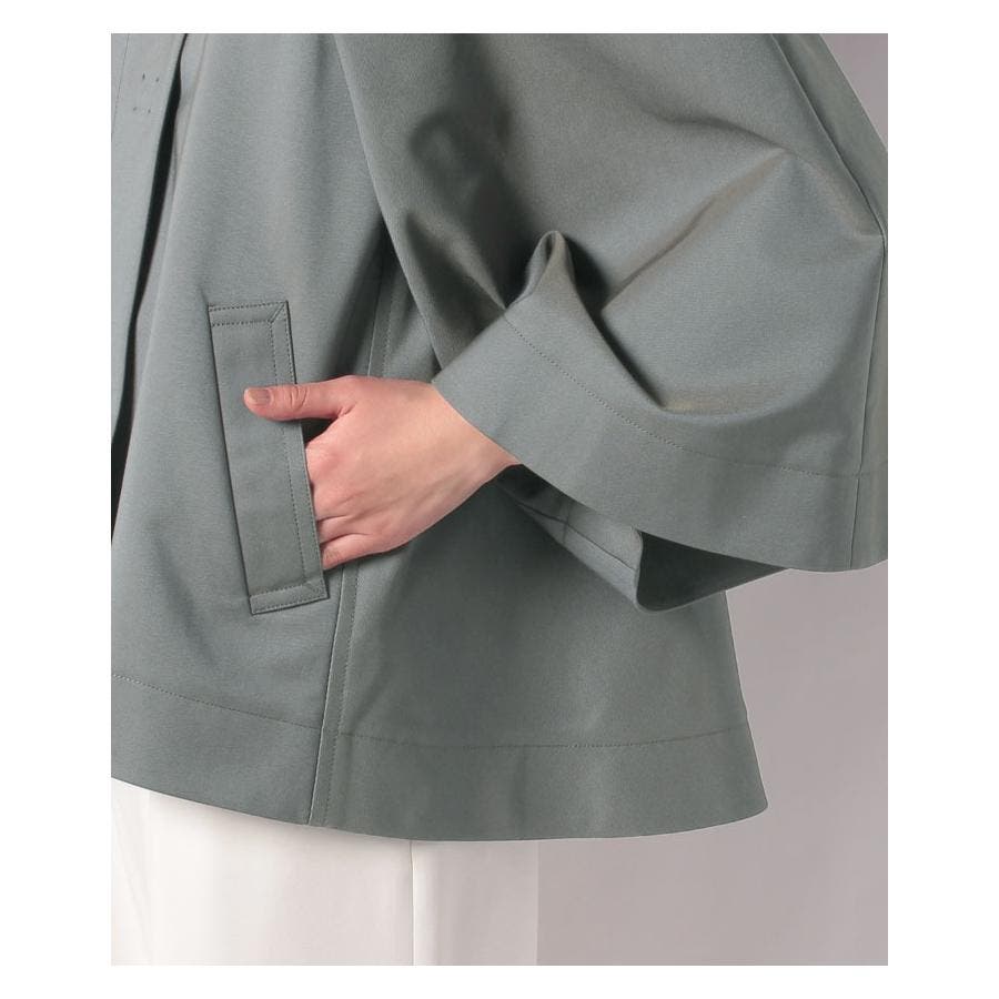 シャンブレーギャバテントラインジャケット[品番：LAVW0004203  