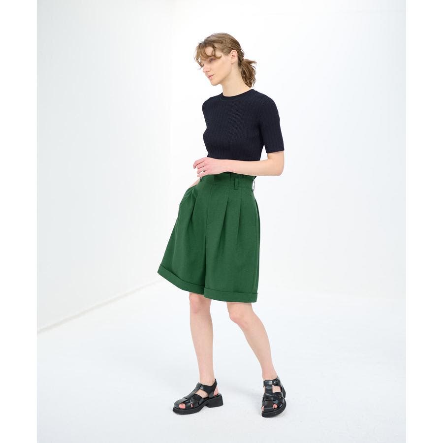 ロールアップキュロットパンツ[品番：LAVW0015249]｜LANVIN en