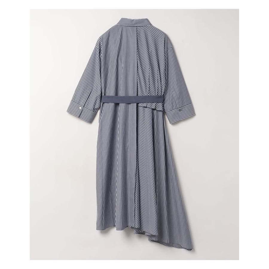 アシンメトリーストライプワンピース[品番：LAVW0010428]｜LANVIN 