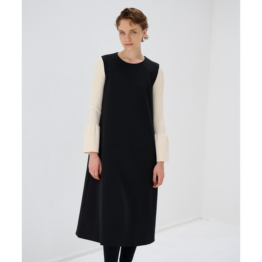 ニットコンビ2wayAラインワンピース[品番：LAVW0012272]｜LANVIN en 