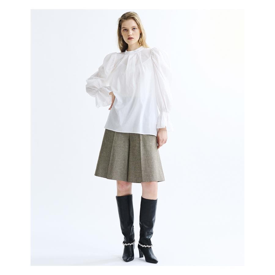 ツイードハーフパンツ[品番：LAVW0004202]｜LANVIN en Bleu（ランバン