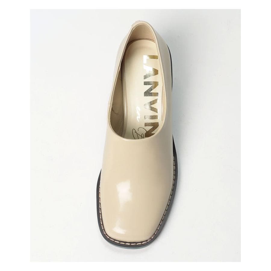 カラーブロックスクエアパンプス[品番：LAVW0004284]｜LANVIN en