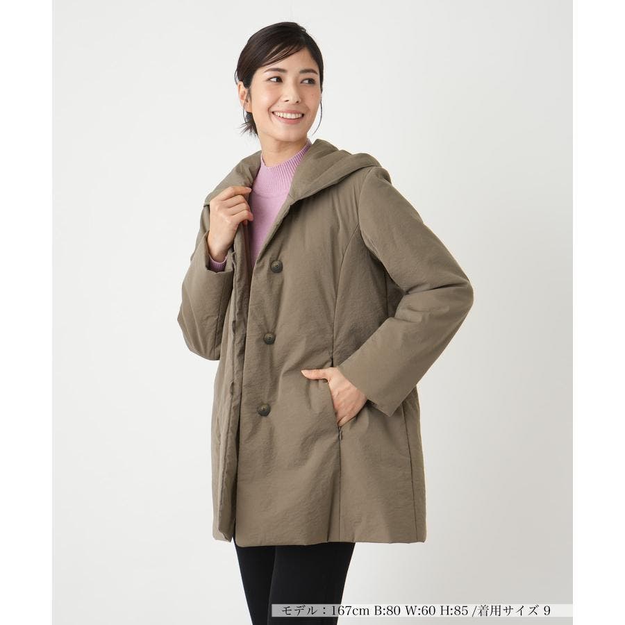 フード付きコート[品番：LAVW0019314]｜Leilian（レリアン）の  