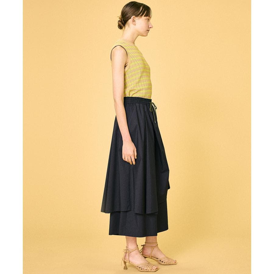 ウォッシャブルコットンキュロットパンツ[品番：LAVW0004241