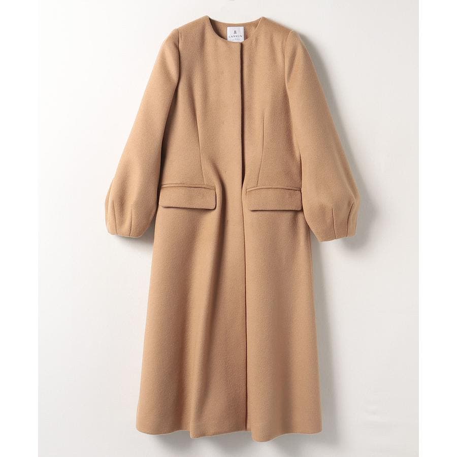 LANVIN 26万 ウール ジップコートランバン ルカ　エルバス　ランバン LANVIN 26万 ウール ジップコートランバン ルカ エルバス ランバン