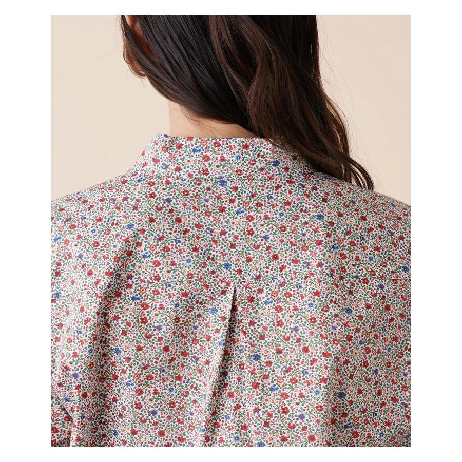 小花柄シャツ[品番：LAVW0007394]｜Leilian PLUS HOUSE