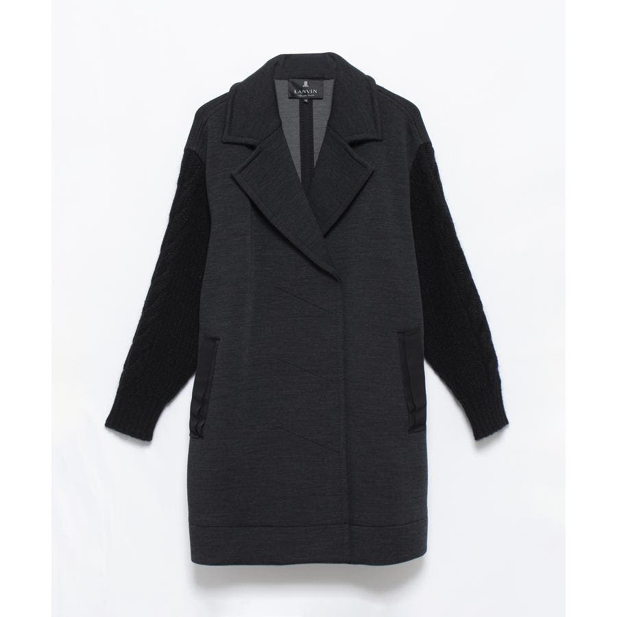 ニットドッキングコート[品番：LAVW0018406]｜LANVIN COLLECTION 