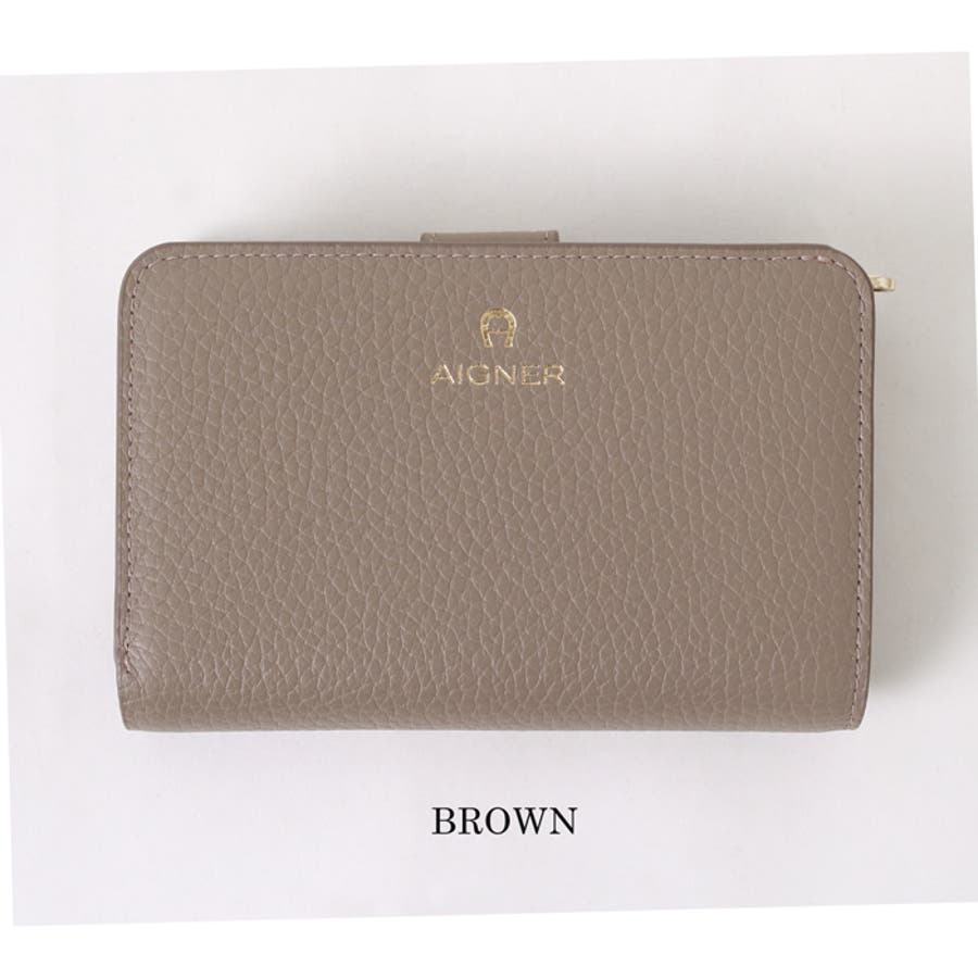いいスタイル AIGNER アイグナー 二つ折り長財布[品番：LFOW0003158]｜LFO 小物