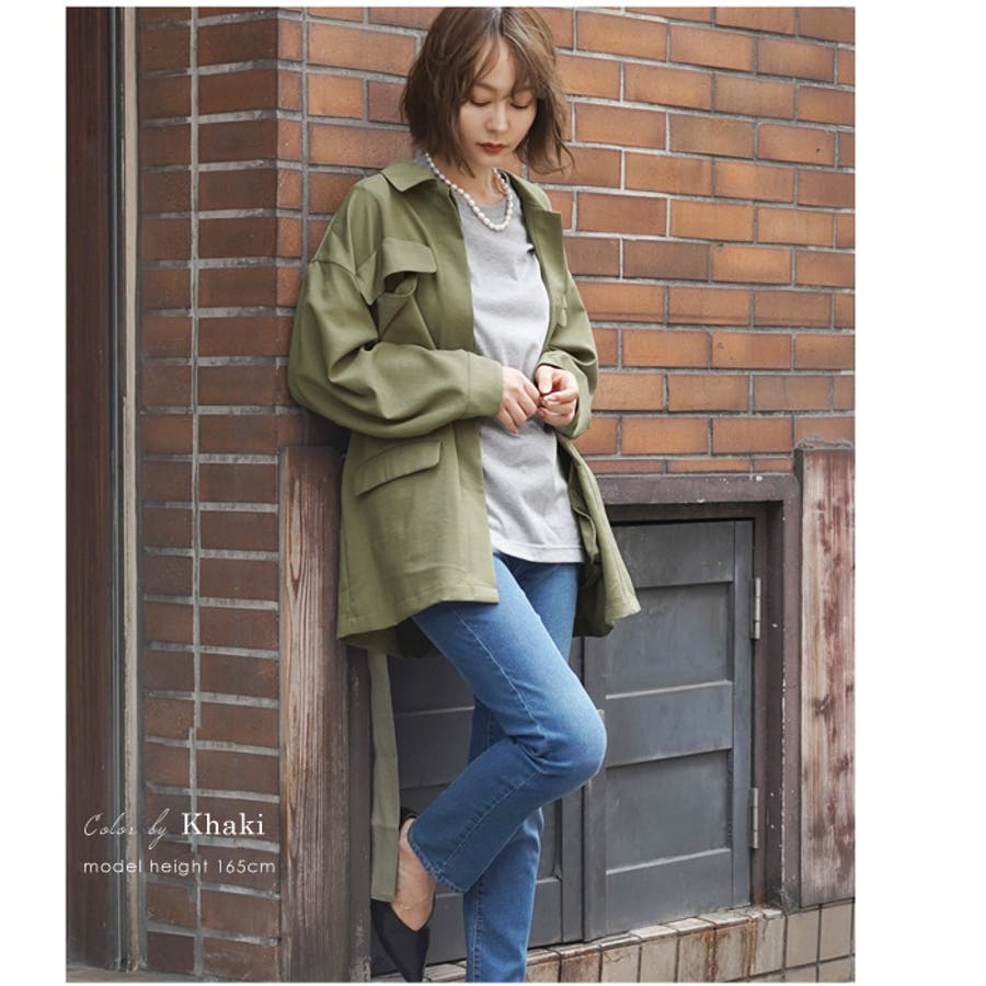 nolley's ノーリーズ カーキ ミリタリー ジャケット レディース 36 nolley's ノーリーズ カーキ ミリタリー ジャケット レディース 36
