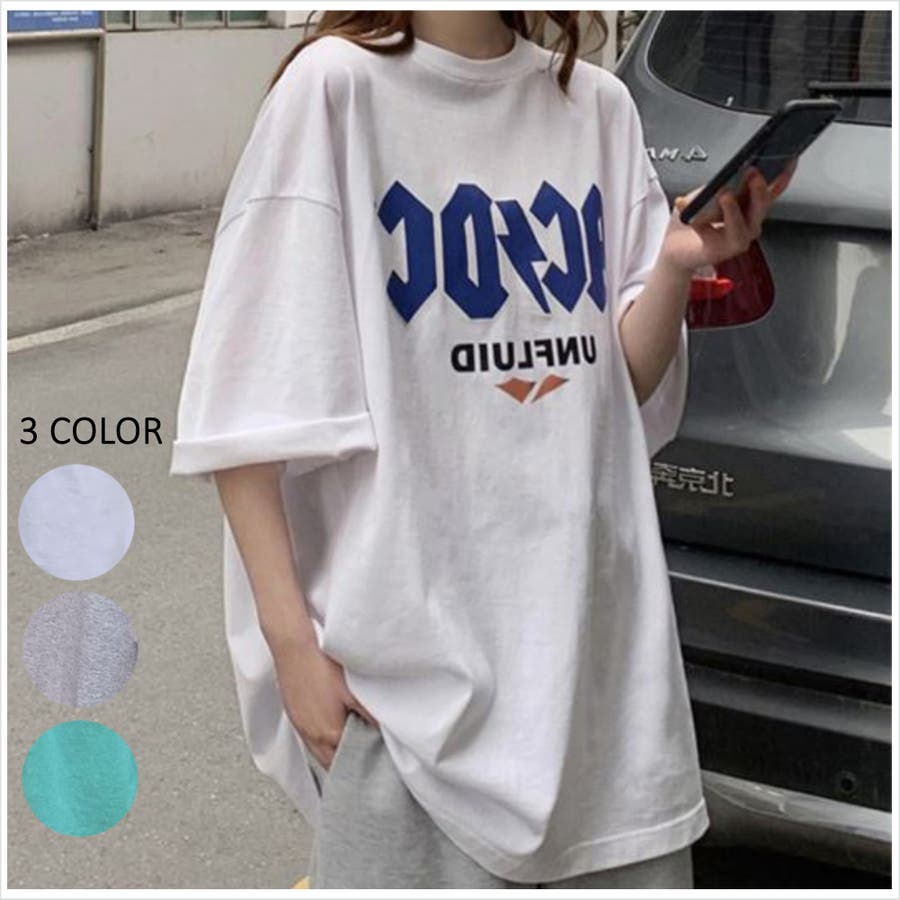 ロックなプリントTシャツ フェスＴ 韓国系[品番：LPSW0009206