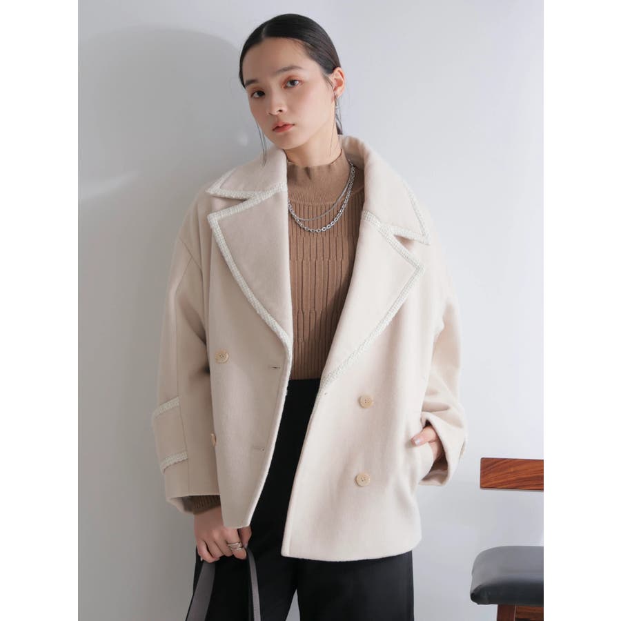 【人気商品】 コクーンショートコート[品番：LINW0002095]｜LADYMADE（レディ ジャケット・アウター