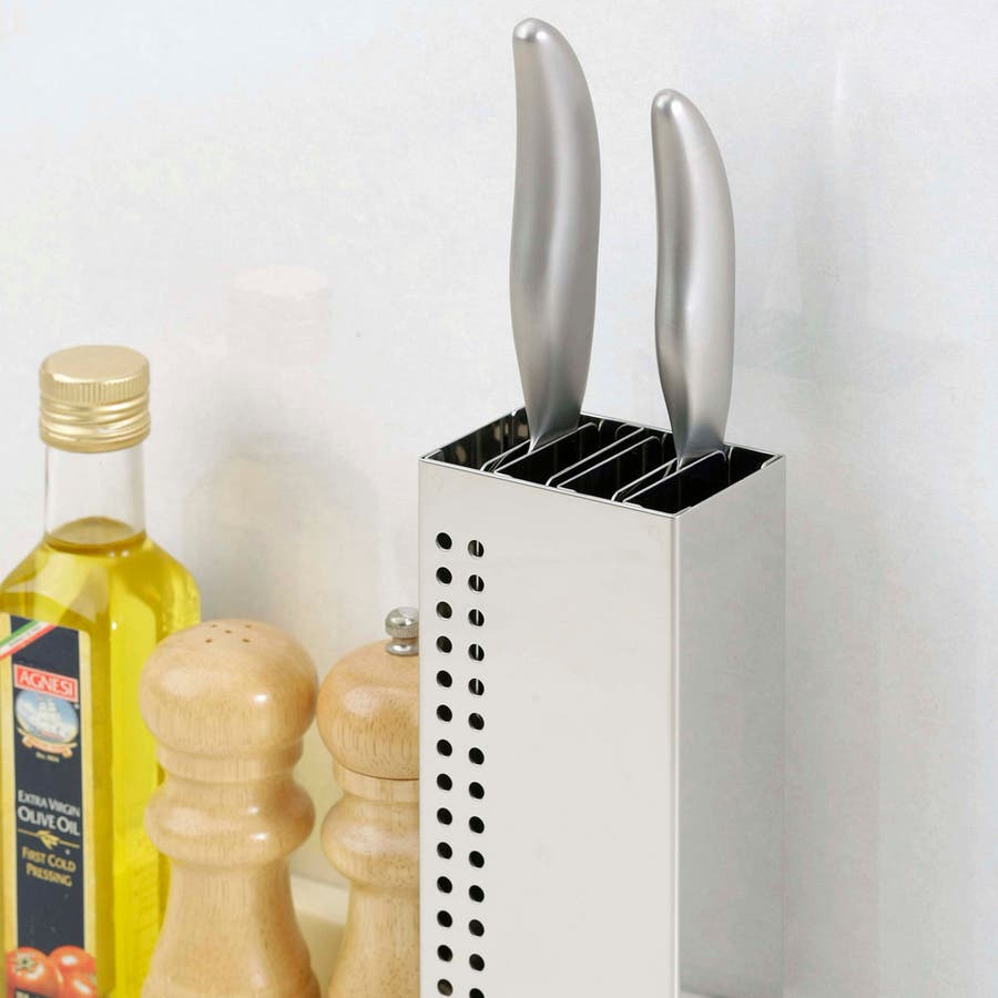 ステンレス製包丁スタンド ステンレス製包丁スタンド5 / knife stand 5【TETUTO】
