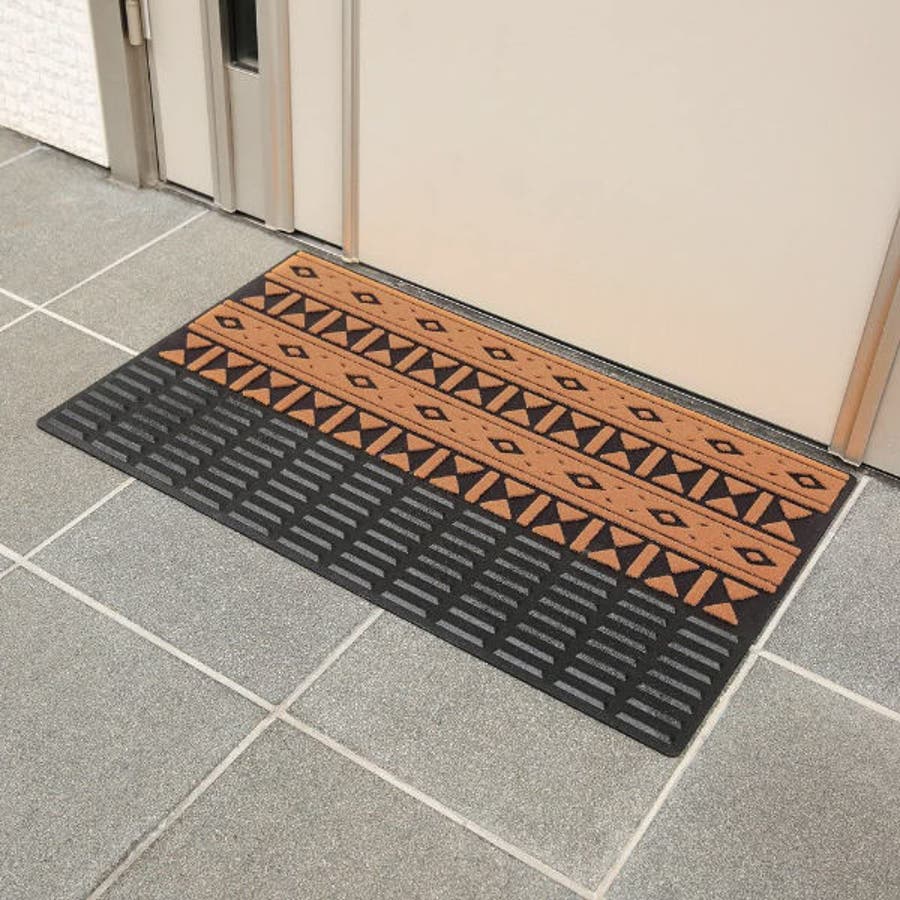 玄関マット 屋内外兼用 45×75cm[品番：KRFH0011175]｜livingut（リビングート）｜ファッション通販ショップリスト