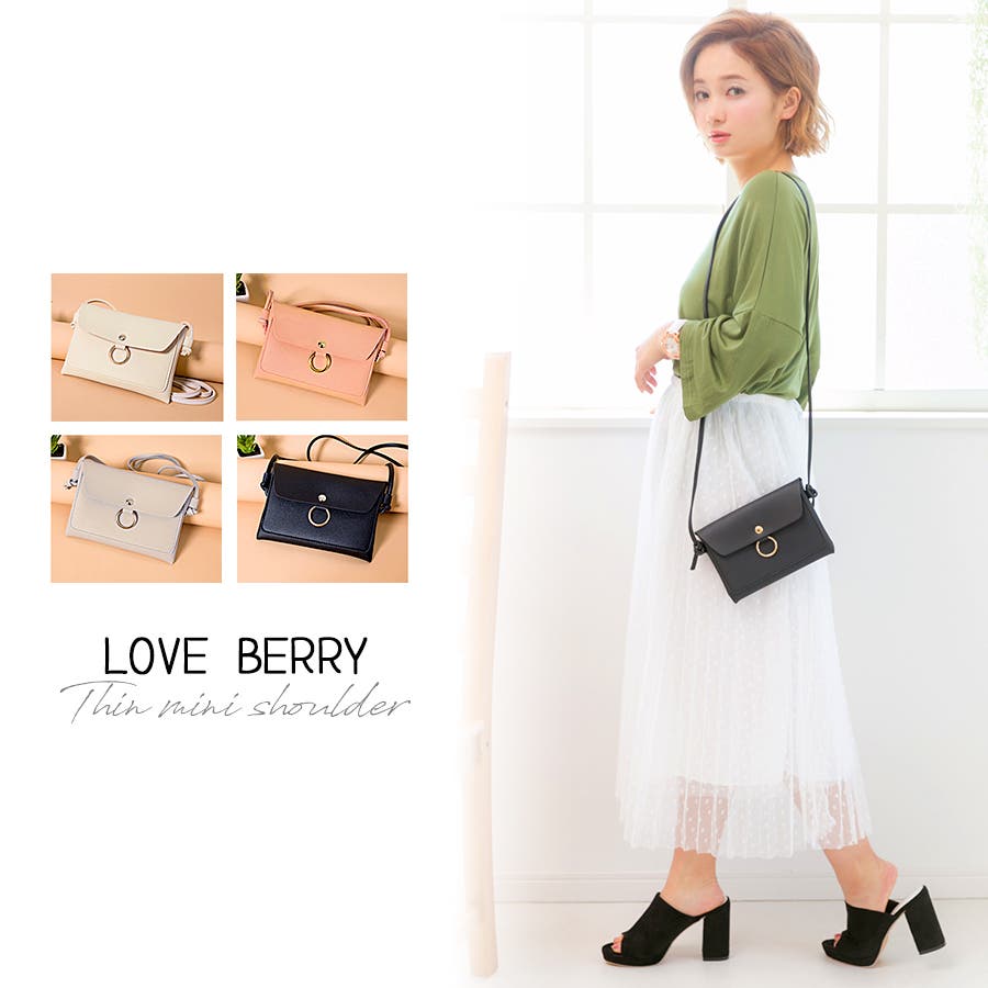 ミニショルダーポーチ レディース ミニバッグ 品番 Zi Love Berry ラブベリー のレディース ファッション通販 Shoplist ショップリスト