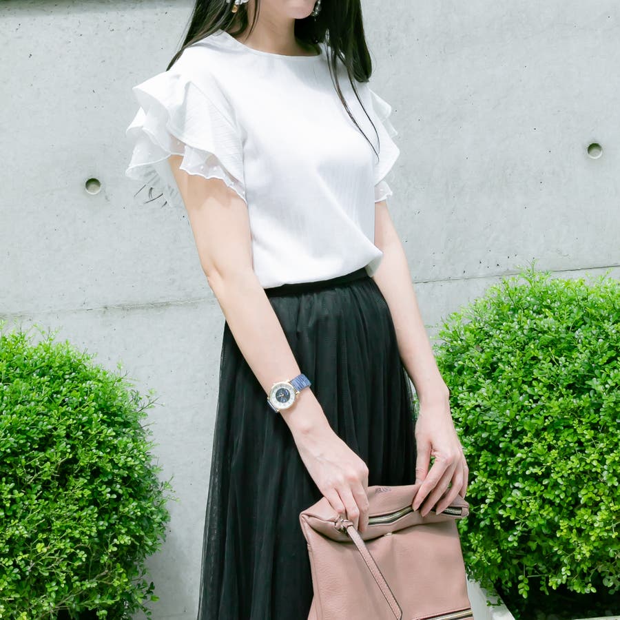 フェミニンフリルブラウス レーディス シフォン 品番 Lvlw Frenchic フレンチック のレディースファッション 通販 Shoplist ショップリスト