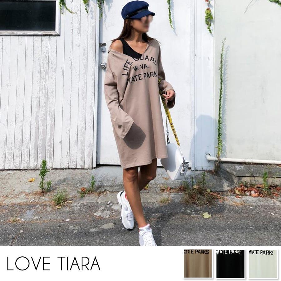 19春新作b Girlスタイル タンクトップ付英字ロゴパーカーワンピース 品番 Lv Lovetiara ラブティアラ のレディースファッション 通販 Shoplist ショップリスト