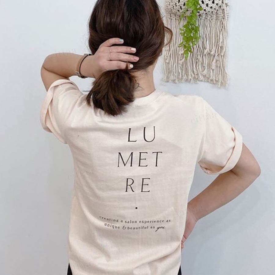 春夏新作 Luロゴバックプリントtシャツ 品番 Lv Lovetiara ラブティアラ のレディース ファッション通販 Shoplist ショップリスト