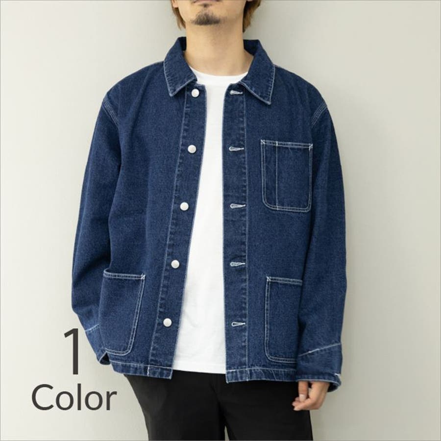 カバーオール メンズ デニム[品番：LWSM0010326]｜ローコスの