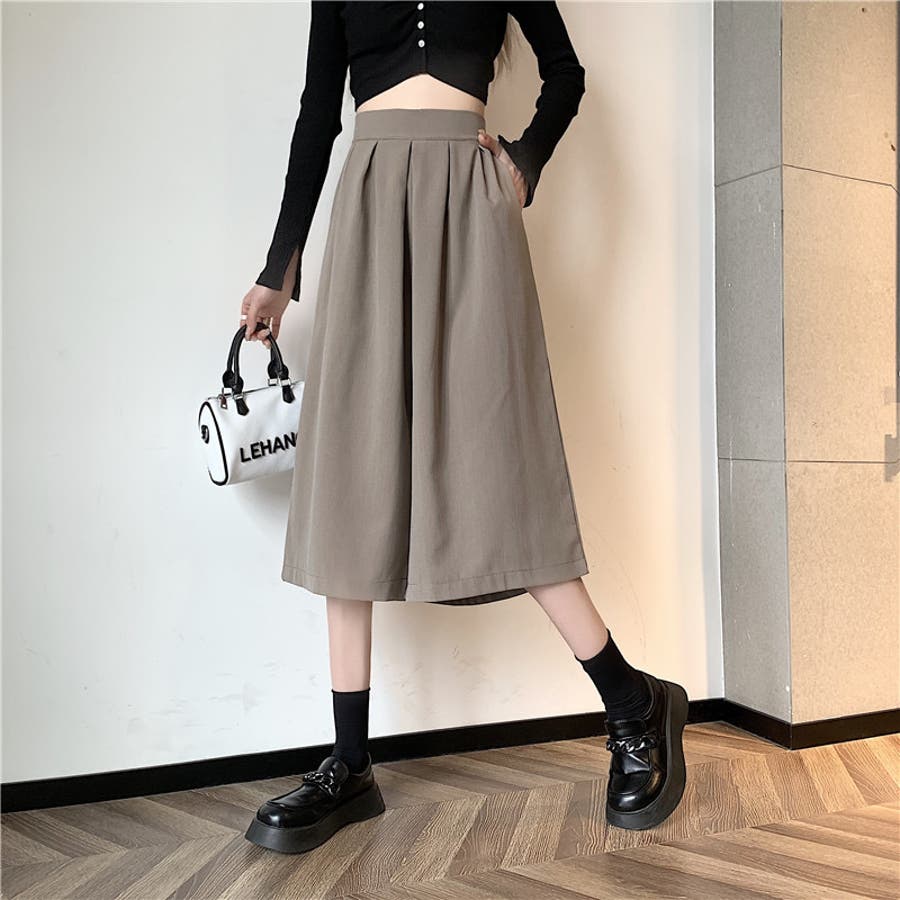 フロントポケット ワイドスラックス chw24s050-ファッション通販