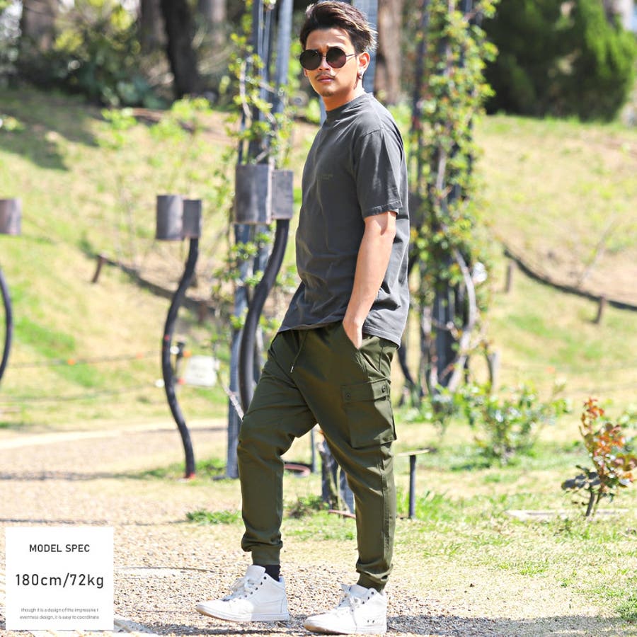 カーゴパンツ メンズ サルエル[品番：LU000010642]｜LUXSTYLE