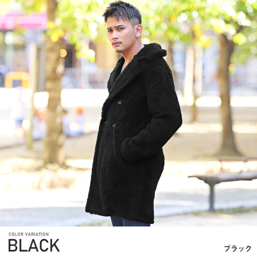 ボアコート ボア もこもこ ファーコート ロングコート ロング