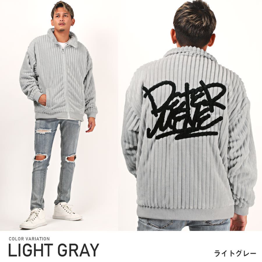ファージャケット メンズ ビッグシルエット[品番：LU000012181
