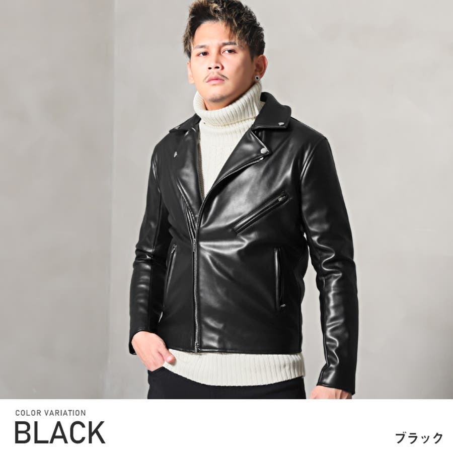 ライダースジャケット メンズ ダブルライダース[品番