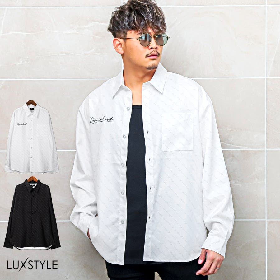 珍しい  長袖シャツ ロゴ[品番：LU000012463]｜LUXSTYLE（ラグ メンズ トップス