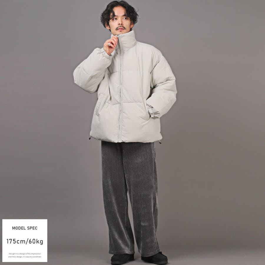 中綿ジャケット メンズ ナイロンジャケット[品番：LU000012952