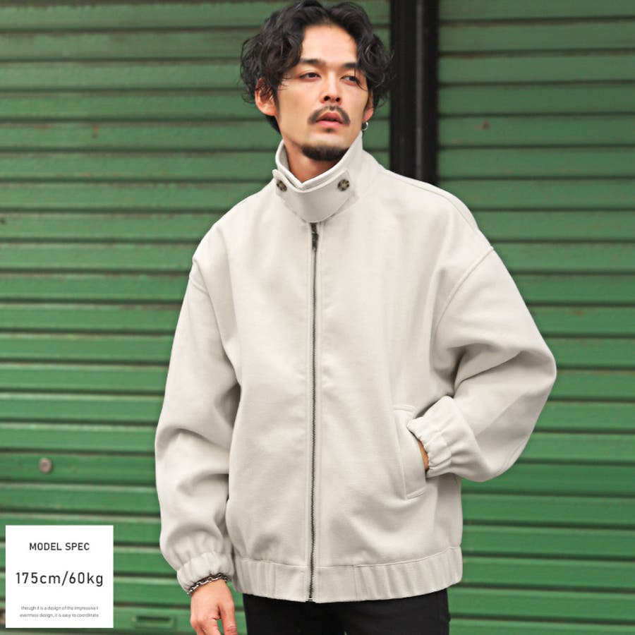 ブルゾン メンズ ウールライク[品番：LU000012954]｜LUXSTYLE（ラグスタイル）のメンズ ファッション通販｜SHOPLIST（ショップリスト）