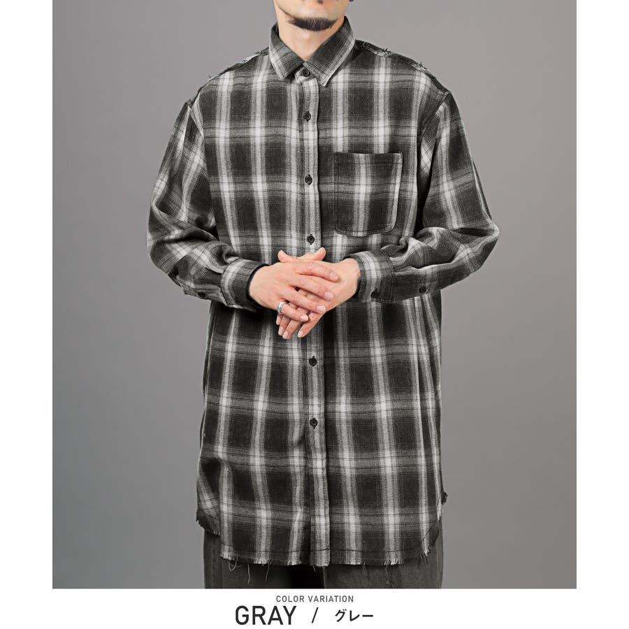 長袖シャツ メンズ チェック シャツ[品番：LU000013014]｜LUXSTYLE（ラグスタイル）のメンズファッション通販｜SHOPLIST（ショップリスト）