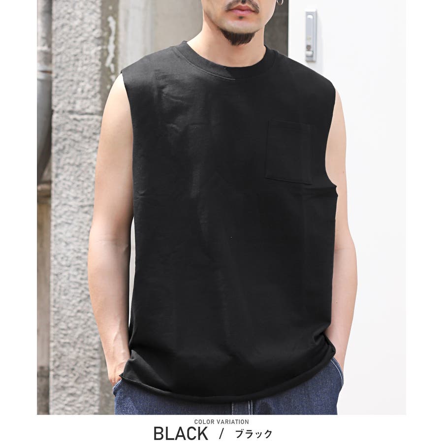 ノースリーブ メンズ Tシャツ[品番：LU000013164]｜LUXSTYLE（ラグ