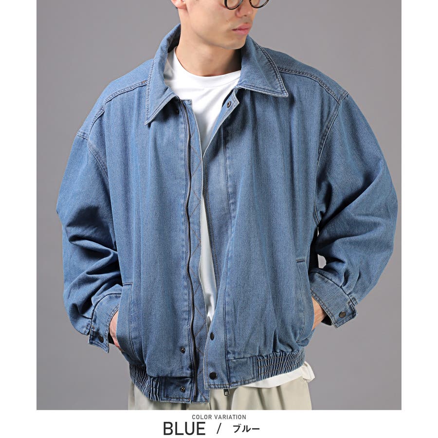 デニムブルゾン メンズ Gジャン[品番：LU000013120]｜LUXSTYLE（ラグスタイル）のメンズ ファッション通販｜SHOPLIST（ショップリスト）