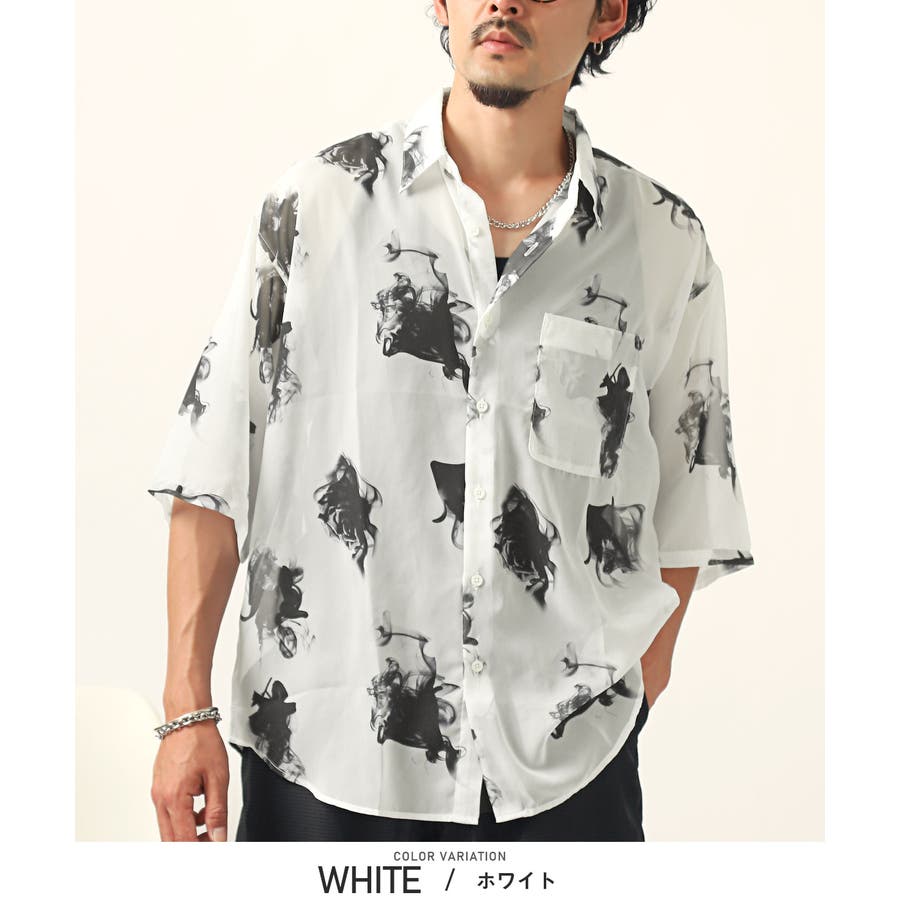 最終値下げ　完売　LUSANA TINA SHIRTS 半袖シャツ 別注 aa-2590.jpg