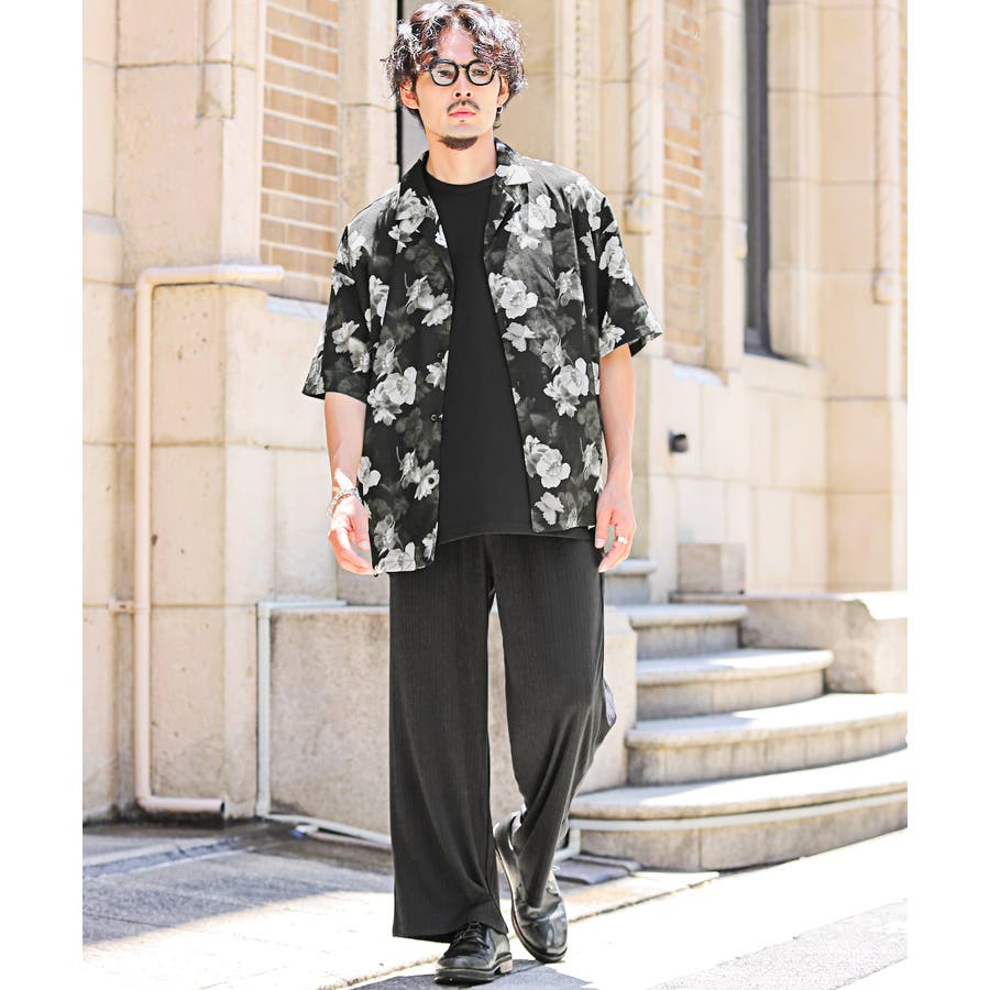 半袖シャツ オープンカラーシャツ メンズ[品番：LU000013209