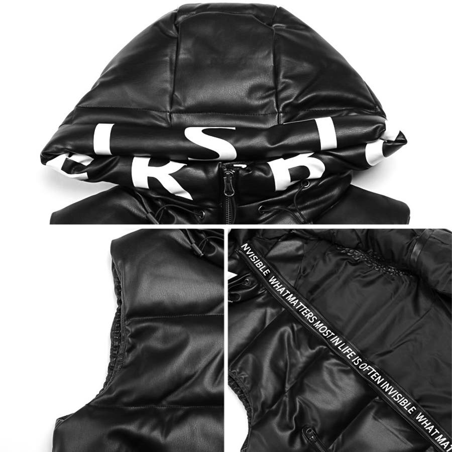 中綿ベスト メンズ レディース[品番：LU000013455]｜LUXSTYLE