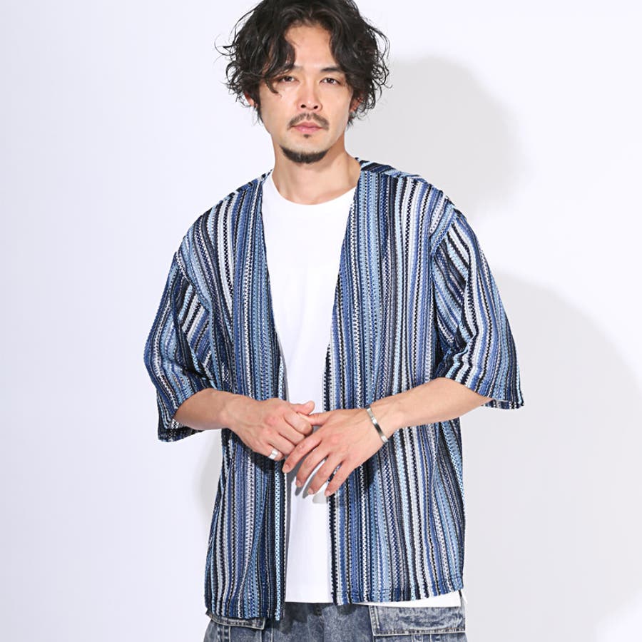 カーディガン 半袖 レース[品番：LU000013661]｜LUXSTYLE（ラグ