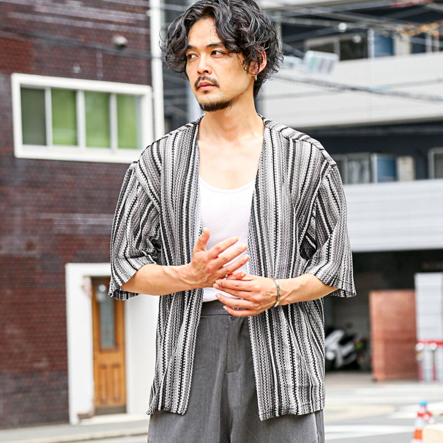 カーディガン 半袖 レース[品番：LU000013661]｜LUXSTYLE（ラグ