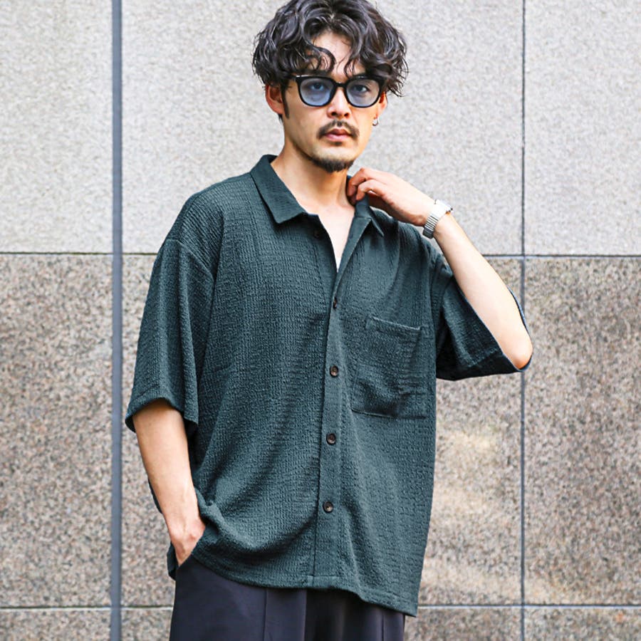半袖シャツ メンズ シャツ[品番：LU000013706]｜LUXSTYLE（ラグ