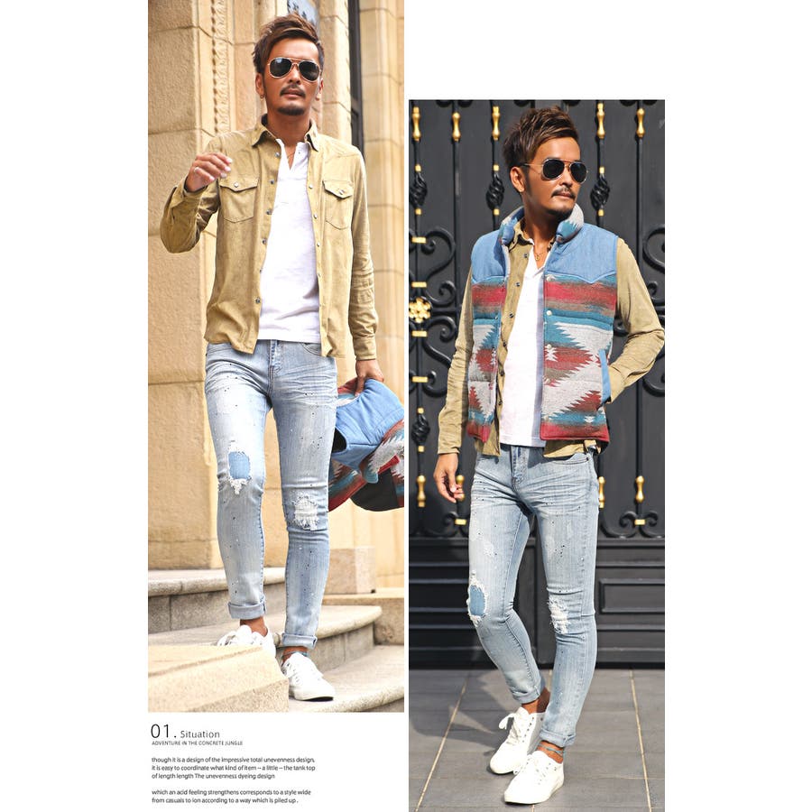 Bitter ウエスタン シャツ 品番 Lu Luxstyle ラグスタイル のメンズファッション 通販 Shoplist ショップリスト