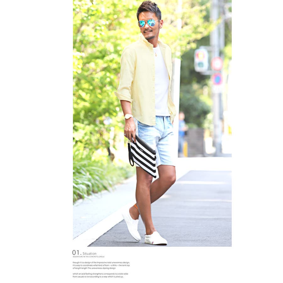 綿麻 シャツ メンズ 品番 Lu Luxstyle ラグスタイル のメンズファッション通販 Shoplist ショップリスト