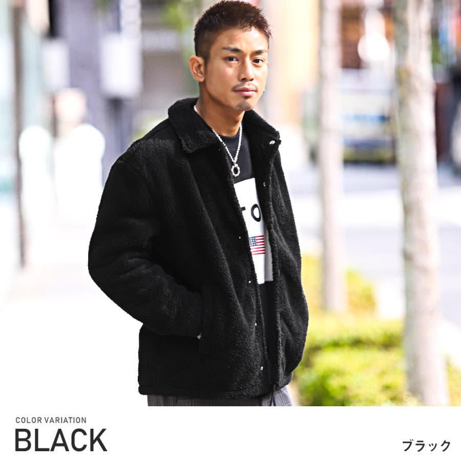 定価94600円】COACH ボア ジャケット メンズ 21AW XL