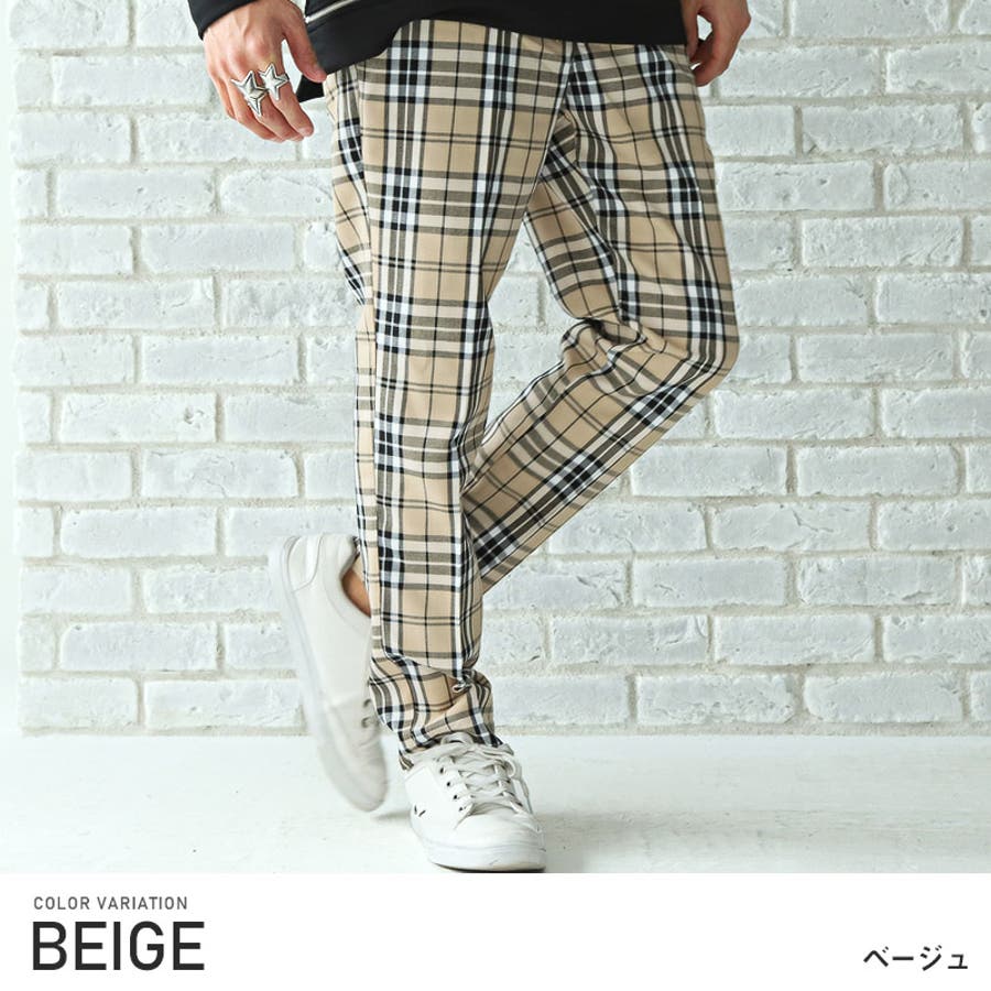 トラウザーパンツ メンズ チェックパンツ[品番：LU000009460]｜LUXSTYLE（ラグスタイル）のメンズ ファッション通販｜SHOPLIST（ショップリスト）