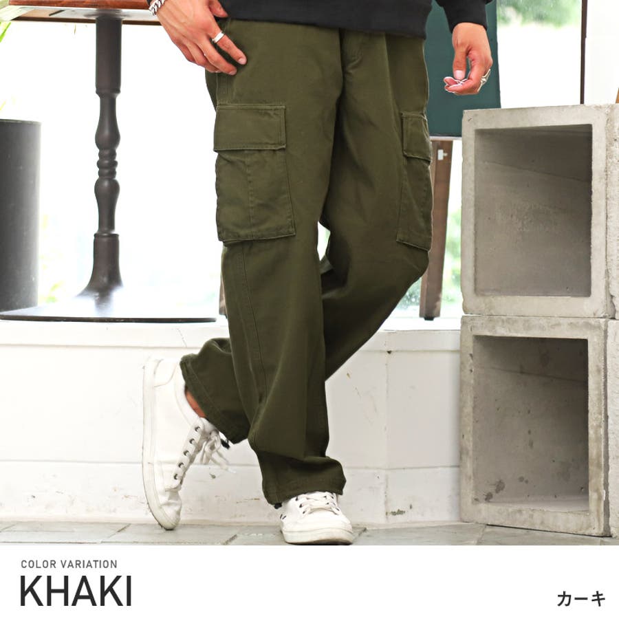 カーゴパンツ メンズ ツイル[品番：LU000010058]｜LUXSTYLE