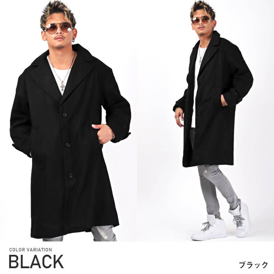 チェスターコート コート メンズ[品番：LU000010061]｜LUXSTYLE