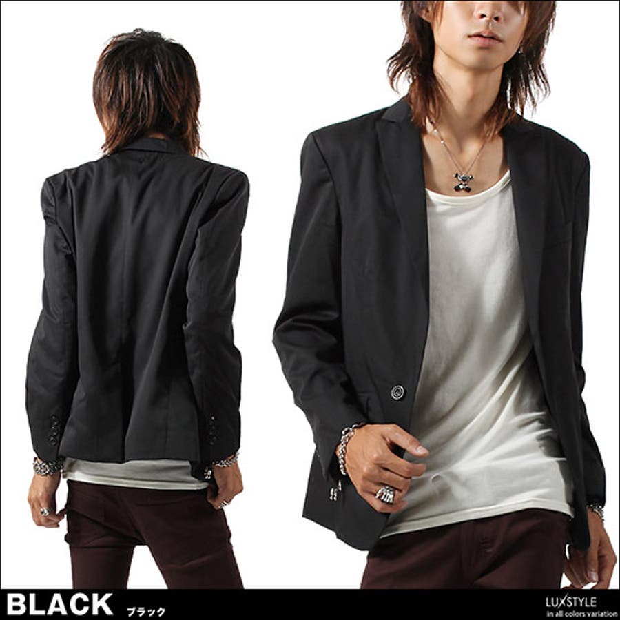 お兄系 テーラードジャケット メンズお兄系[品番：LU000000977