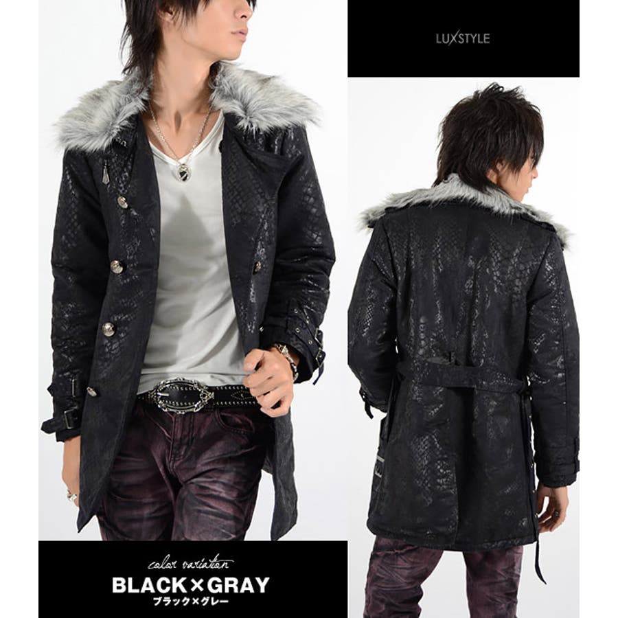 お兄系 メンズ コートメンズコートトレンチコート 品番 Lu Luxstyle ラグスタイル のメンズファッション通販 Shoplist ショップリスト