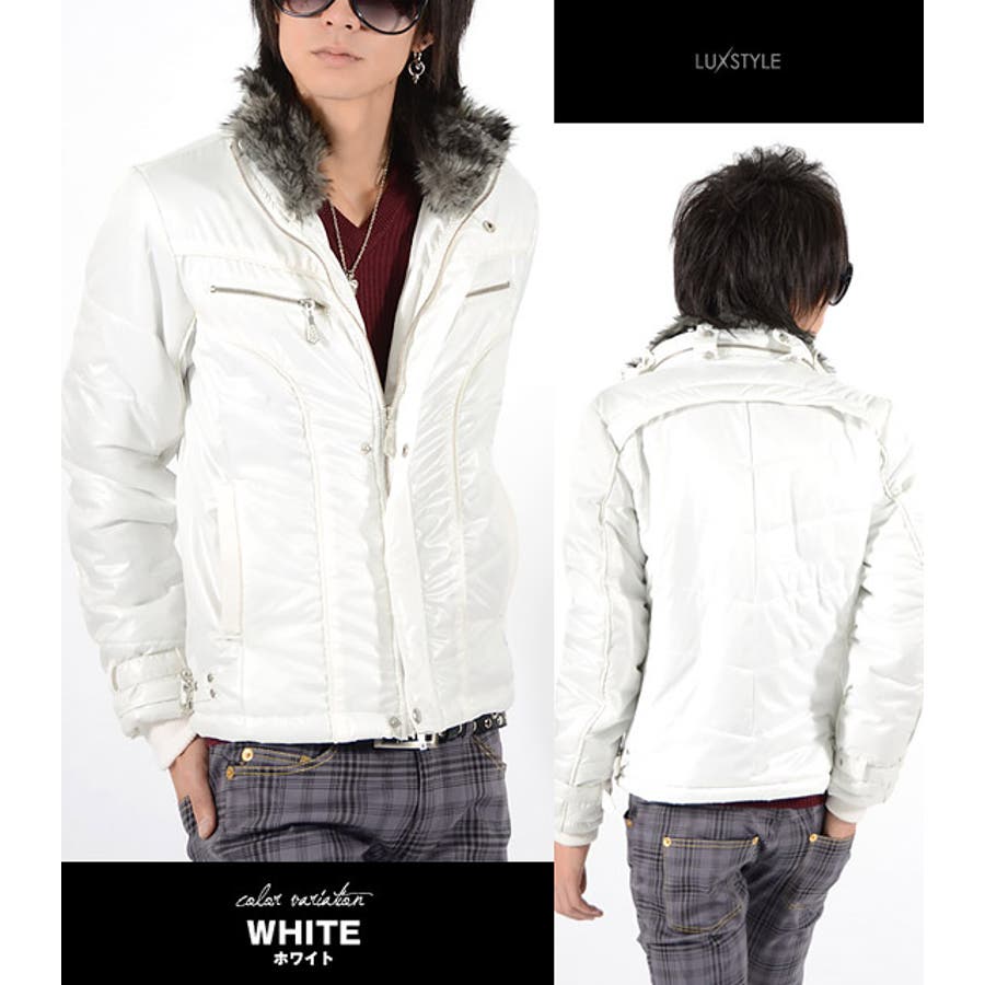 お兄系 メンズジャケットダウンジャケット V系ジャケットシレ