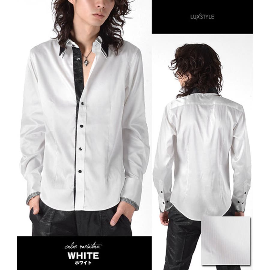 ホスト シャツ お兄系V系[品番：LU000003465]｜LUXSTYLE（ラグ