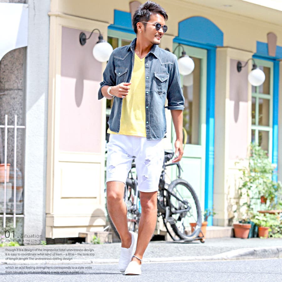 デニム シャツ メンズ 品番 Lu Luxstyle ラグスタイル のメンズファッション通販 Shoplist ショップリスト